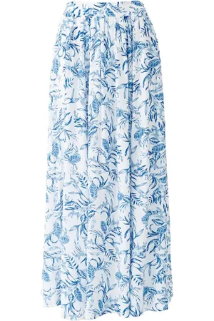 Melissa Odabash Dames, Rokken, Blauw, Maat: L Viscose