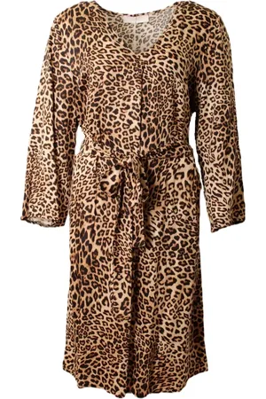 AMELIE & AMELIE Dames, Jurken, Veelkleurig, Maat: 4XL