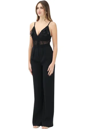 Elisabetta Franchi Dames, Jumpsuits & Playsuits, Zwart, Maat: S