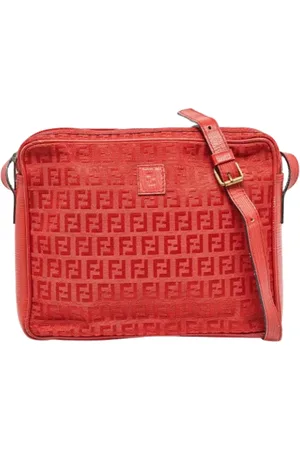 Fendi Dames, Pre-owned, Rood, Maat: ONE Size