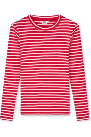 Mads Norgaard Dames, Tops, Rood, Maat: 3XL Katoen