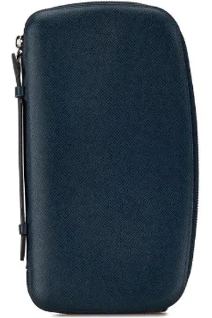 LOUIS VUITTON Dames, Pre-owned, Blauw, Maat: ONE Size Leer