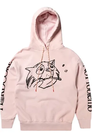 ARIES Heren, Sweatshirts & Hoodies, Roze, Maat: XS Katoen