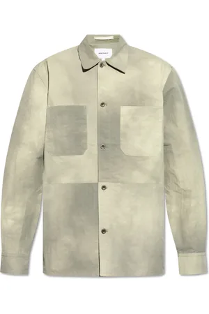 Norse projects Heren, Overhemden, Groen, Maat: M Nylon