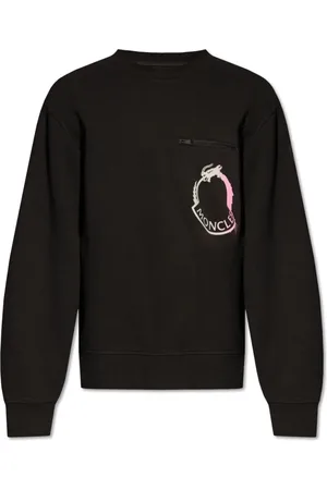 Moncler Heren, Sweatshirts & Hoodies, Zwart, Maat: S Katoen
