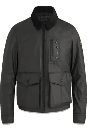 Belstaff Heren, Jassen, Zwart, Maat: 2XL Katoen
