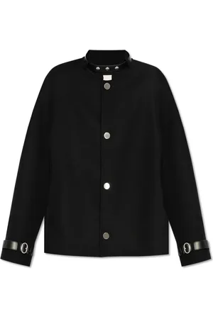 Jil Sander Dames, Mantels, Zwart, Maat: S Wol