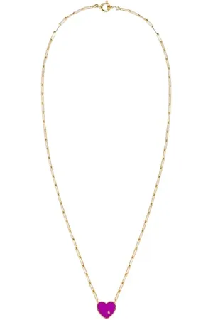 YVONNE LÉON Dames, Accessoires, Paars, Maat: ONE Size