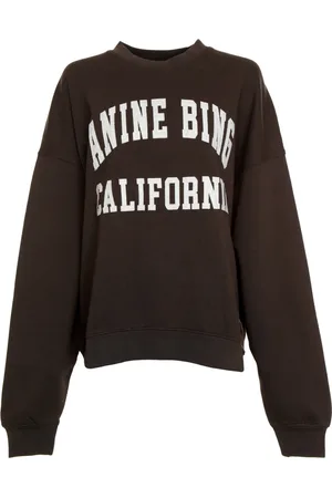 ANINE BING Heren, Sweatshirts & Hoodies, Grijs, Maat: S