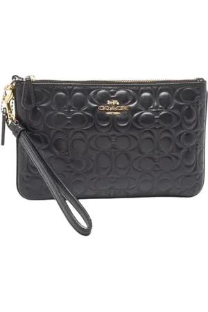 Coach Dames, Pre-owned, Zwart, Maat: ONE Size Leer