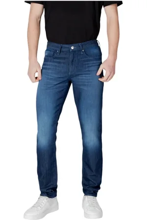 Armani Exchange Heren, Jeans, Blauw, Maat: W30 Katoen