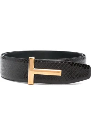 Tom Ford Heren, Accessoires, Zwart, Maat: 90 CM Leer