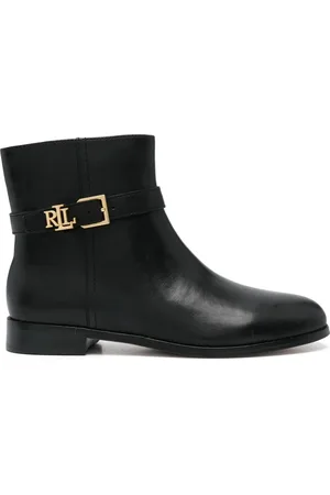 Ralph Lauren Dames, Schoenen, Zwart, Maat: 37 EU Leer