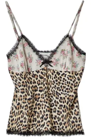 Blugirl Dames, Tops, Veelkleurig, Maat: L