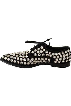 Dolce & Gabbana Dames, Schoenen, Zwart, Maat: 39 EU Leer