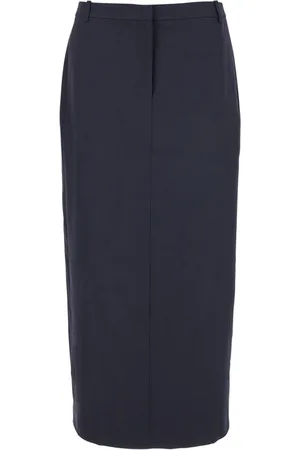THEORY Dames, Rokken, Blauw, Maat: 2XS Wol