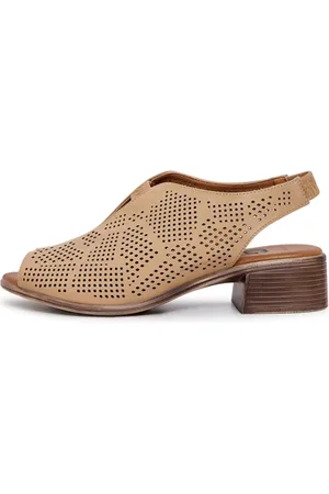 CESARE GASPARI Dames, Schoenen, Bruin, Maat: 38 EU Leer