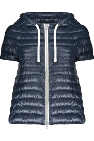 HERNO Dames, Jassen, Blauw, Maat: L Polyamide