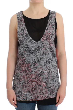 Costume National Dames, Tops, Zwart, Maat: L Poliester