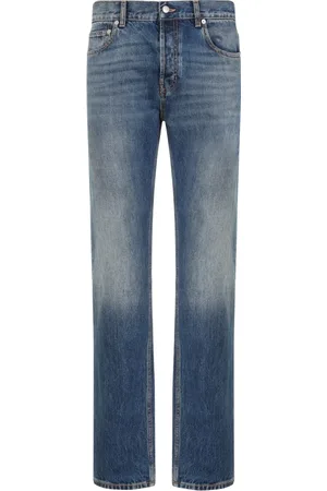 Alexander McQueen Heren, Jeans, Blauw, Maat: M Denim