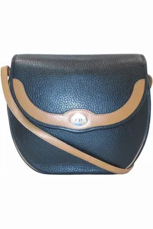 Dior Dames, Pre-owned, Zwart, Maat: ONE Size Leer