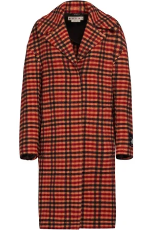 Marni Dames, Mantels, Oranje, Maat: S Wol