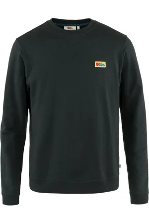 Fjällräven Heren, Sweatshirts & Hoodies, Zwart, Maat: S