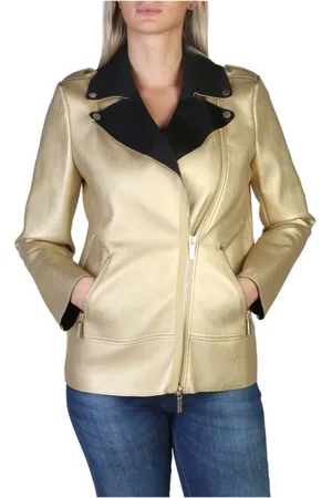 Armani Exchange Dames, Jassen, Geel, Maat: XS Poliester