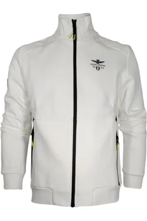 Aeronautica Militare Heren, Sweatshirts & Hoodies, Wit, Maat: M Katoen