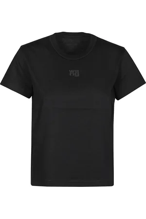 Alexander Wang Dames, Tops, Zwart, Maat: M Katoen