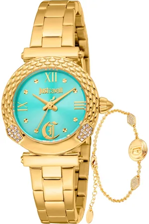 Roberto Cavalli Dames, Accessoires, Geel, Maat: ONE Size