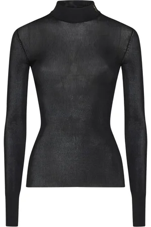 Saint Laurent Dames, Tops, Zwart, Maat: S Zijde