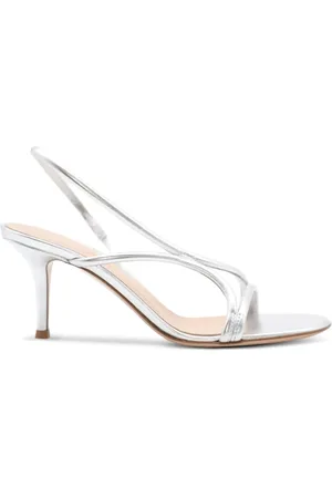 Gianvito Rossi Dames, Schoenen, Grijs, Maat: 38 EU Leer