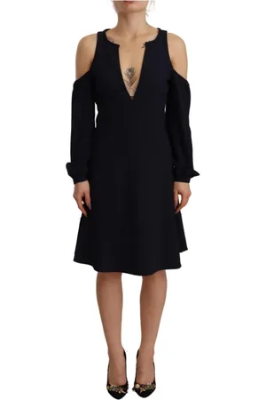 Twin-Set Dames, Jurken, Zwart, Maat: XS Poliester