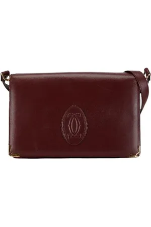 Cartier Dames, Pre-owned, Rood, Maat: ONE Size Leer