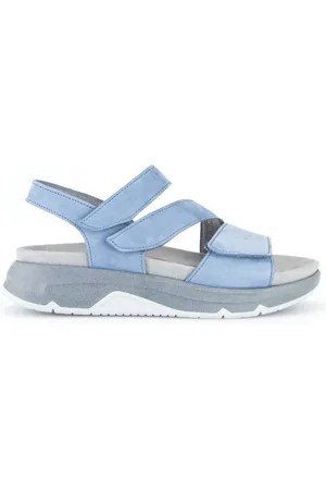 Gabor Dames, Schoenen, Blauw, Maat: 40 1/2 EU Suède