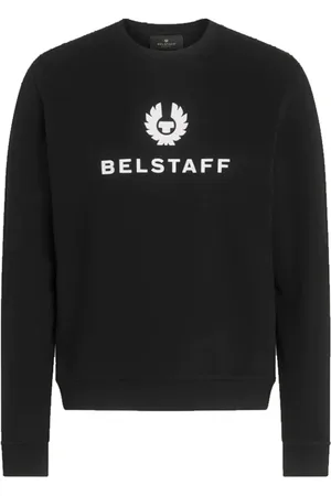 Belstaff Heren, Sweatshirts & Hoodies, Zwart, Maat: M Katoen