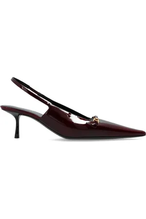 Saint Laurent Dames, Schoenen, Rood, Maat: 35 EU Leer