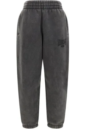 Alexander Wang Dames, Broeken, Grijs, Maat: S Katoen