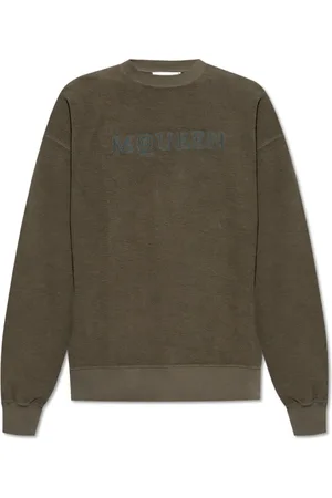 Alexander McQueen Heren, Sweatshirts & Hoodies, Groen, Maat: S