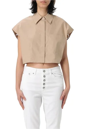 Dondup Dames, Blouses & Shirts, , Maat: S Katoen