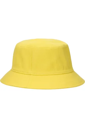 Borsalino Unisex, Accessoires, Geel, Maat: L Katoen