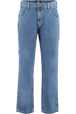 Dickies Heren, Jeans, Blauw, Maat: W28 Katoen