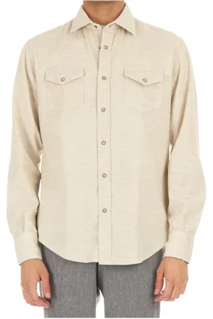 ELEVENTY Heren, Overhemden, , Maat: L Denim