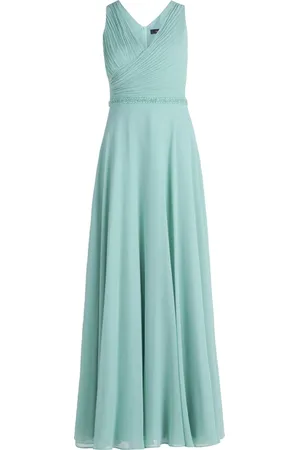 Vera Mont Dames, Jurken, Groen, Maat: 3XL Chiffon