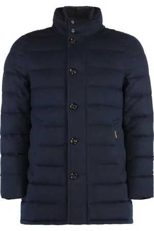 MOORER Heren, Jassen, Blauw, Maat: XS Kasjmier
