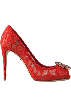 Dolce & Gabbana Dames, Schoenen, Rood, Maat: 35 EU