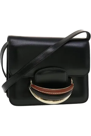 Chloé Dames, Pre-owned, Zwart, Maat: ONE Size Leer