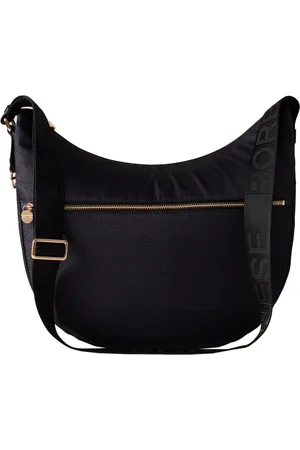 Borbonese Dames, Tassen, Zwart, Maat: ONE Size Poliester