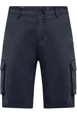Bomboogie Heren, Korte broeken, Blauw, Maat: W31 Katoen